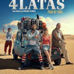 PÓSTER PELÍCULA “4 LATAS”, CON JEAN RENÓ, HOVIK KEUCHKERIAN Y ARTURO VALLS. ESTRENO 1 DE MARZO